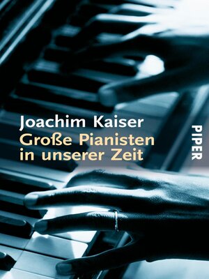 cover image of Große Pianisten in unserer Zeit